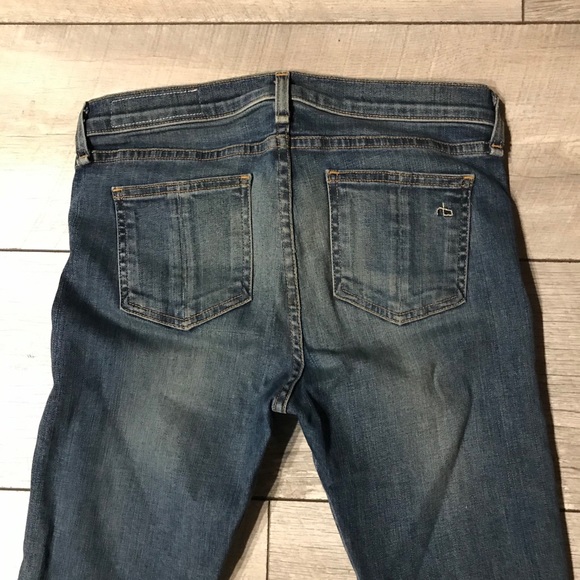 RAG & BONE Blue Skinny Jeans - Picture 6 of 7